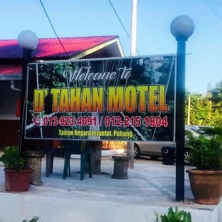 Dtahan Motel Taman Negara Куала-Таган Екстер'єр фото